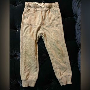 Old Navy 4T kids gray cargo sweatpants